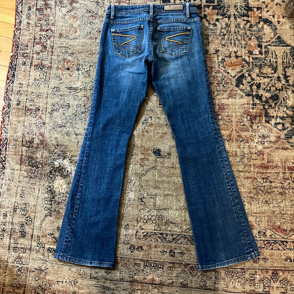 Seven for All Mankind 25 Flare denim Jeans - Picture 3 of 6